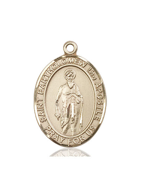 14kt Gold St. Bartholomew the Apostle Medal