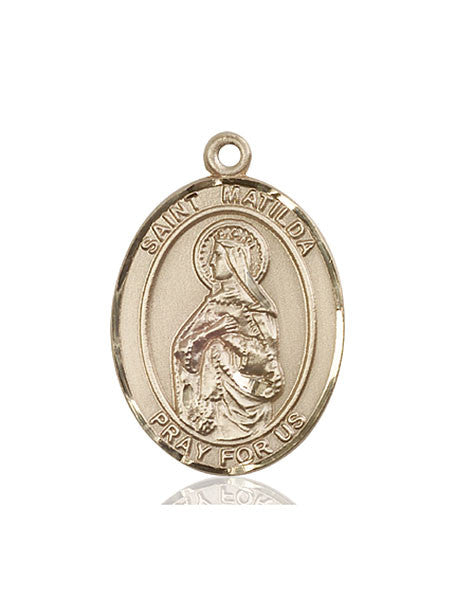 14kt Gold St. Matilda Medal