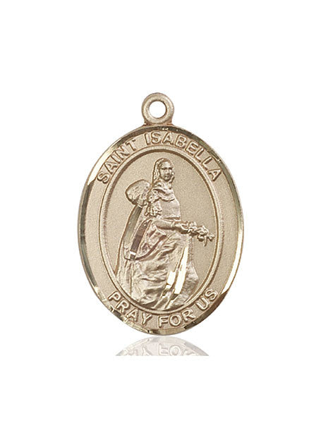 14kt Gold St. Isabella of Portugal Medal