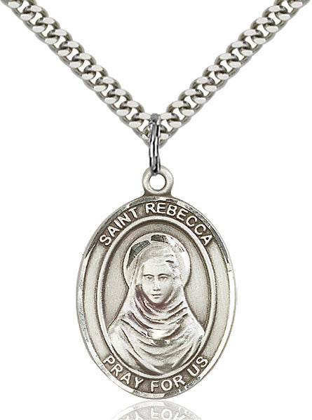 Sterling Silver St. Rebecca Pendant