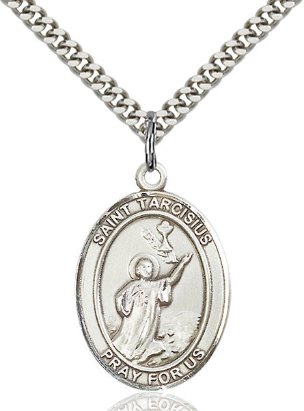 Sterling Silver St. Tarcisius Pendant