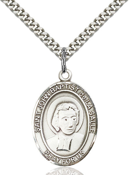 Sterling Silver St. John Baptist de La Salle Penda