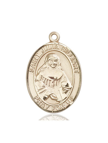 14kt Gold St. Julia Billiart Medal