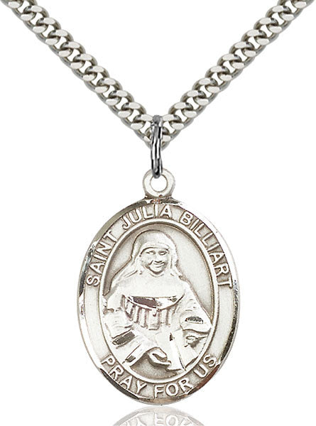 Sterling Silver St. Julia Billiart Pendant