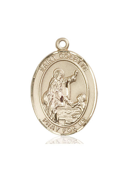 14kt Gold St. Colette Medal