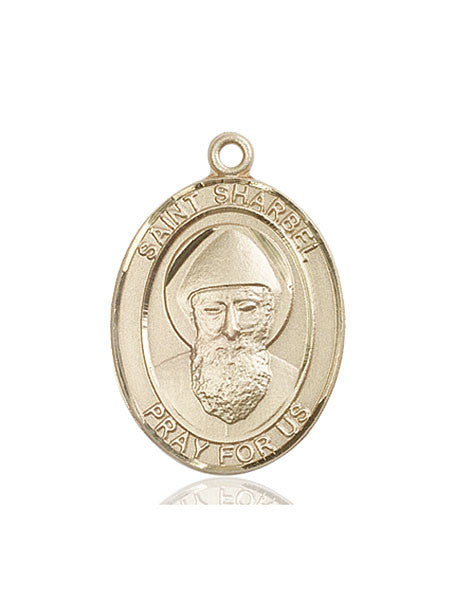 14kt Gold St. Sharbel Medal