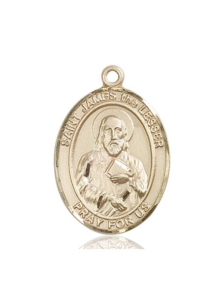 14kt Gold St. James the Lesser Medal