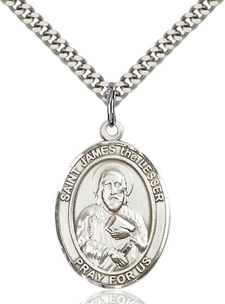 Sterling Silver St. James the Lesser Pendant