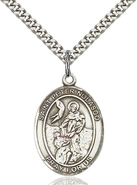 Sterling Silver St. Peter Nolasco Pendant