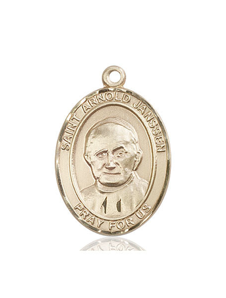 14kt Gold St. Arnold Janssen Medal