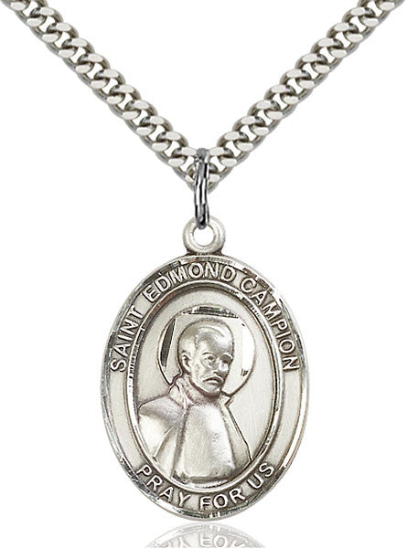 Sterling Silver St. Edmund Campion Pendant