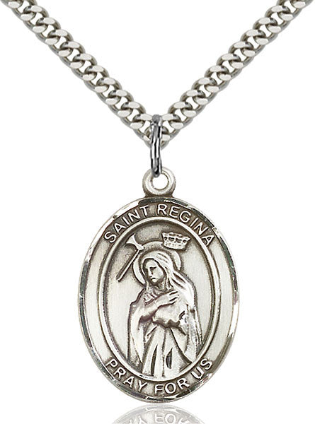 Sterling Silver St. Regina Pendant