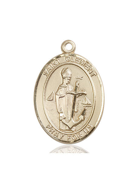 14kt Gold St. Clement Medal