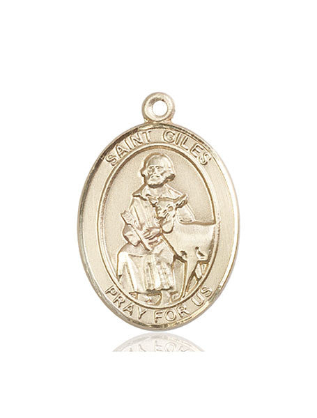 14kt Gold St. Giles Medal