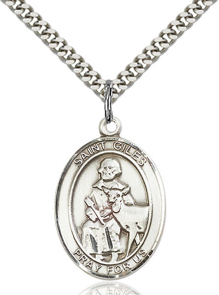 Sterling Silver St. Giles Pendant