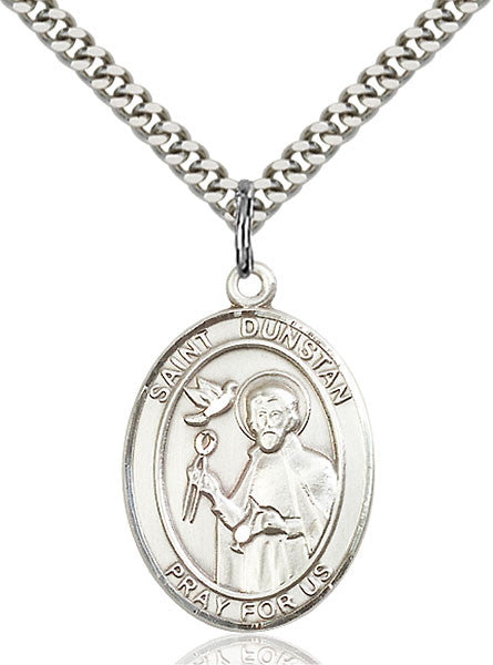 Sterling Silver St. Dunstan Pendant