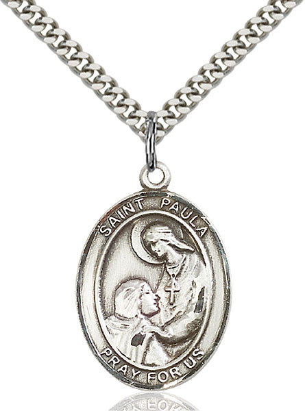 Sterling Silver St. Paula Pendant