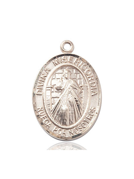 14kt Gold Divina Misericordia Medal