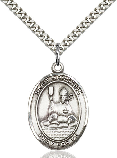 Sterling Silver St. Honorius Pendant