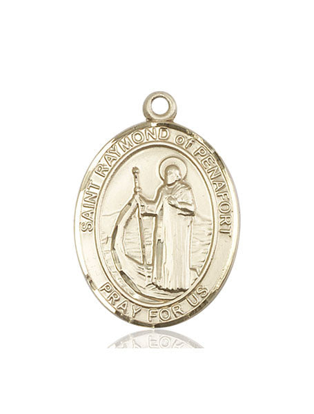 14kt Gold St. Raymond of Penafort Medal