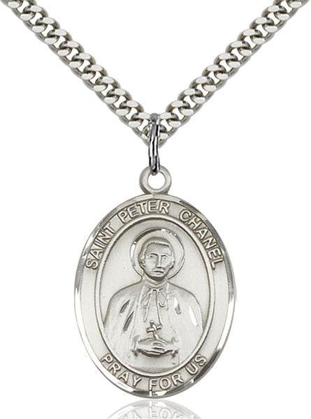 Sterling Silver St. Peter Chanel Pendant