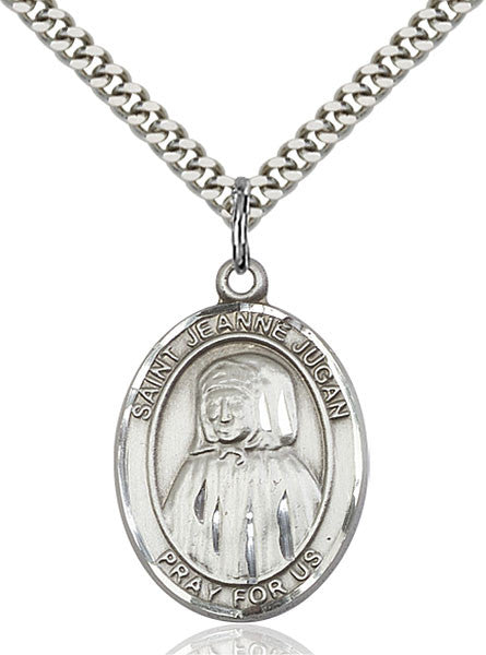 Sterling Silver Blessed Jeannie Jugan Pendant