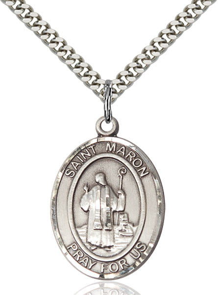 Sterling Silver St. Maron Pendant