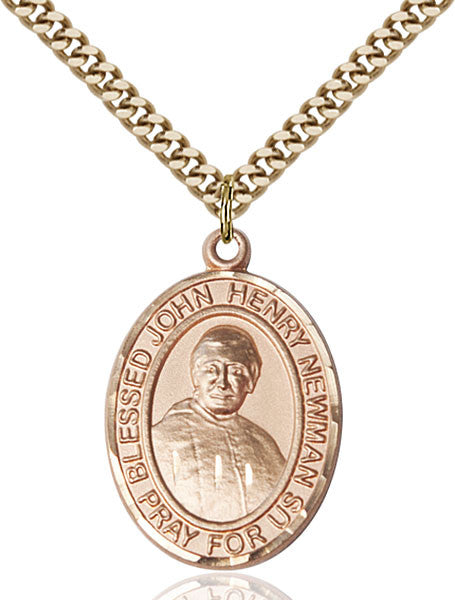 Gold Filled Blessed John Henry Newman Pendant