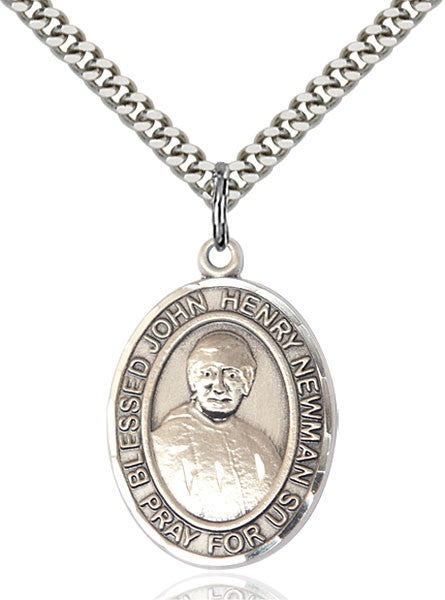 Sterling Silver Blessed John Henry Newman Pendant