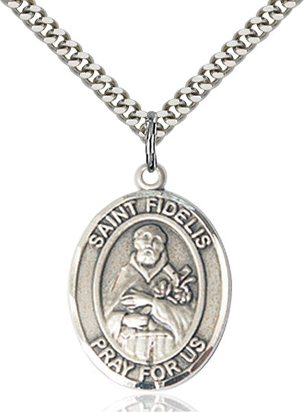 Sterling Silver St. Fidelis Pendant