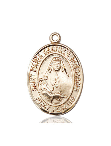 14kt Gold St. Maria Bertilla Boscardin Medal