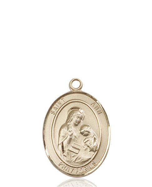 14kt Gold St. Ann Medal