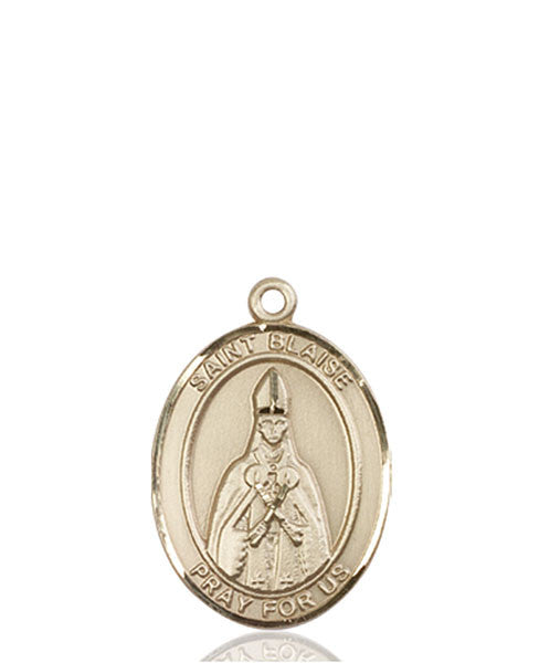 14kt Gold St. Blaise Medal