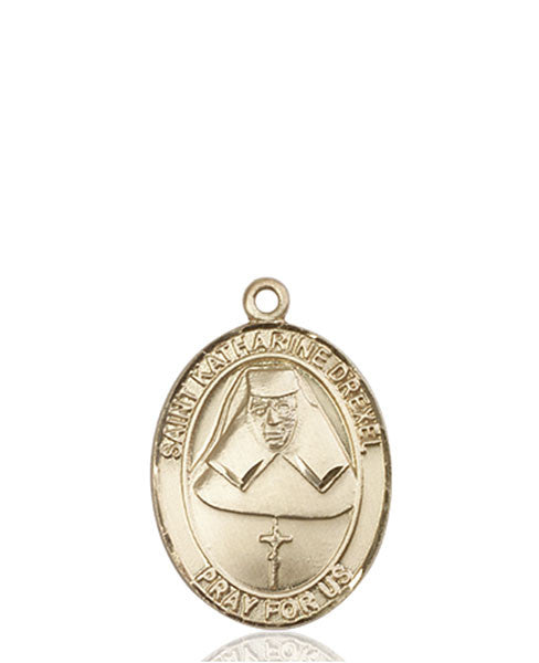 14kt Gold St. Katharine Drexel Medal