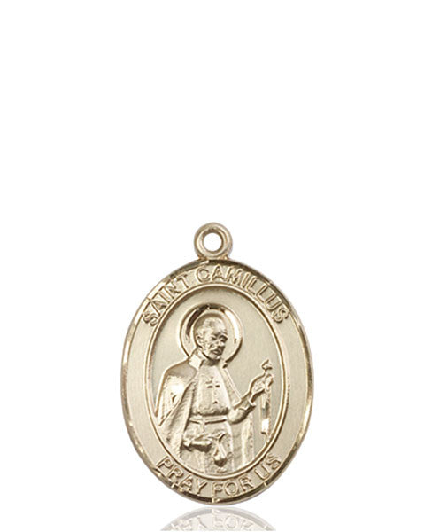 14kt Gold St. Camillus of Lellis Medal