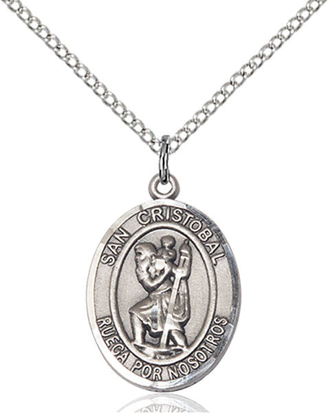 Sterling Silver San Cristobal Pendant