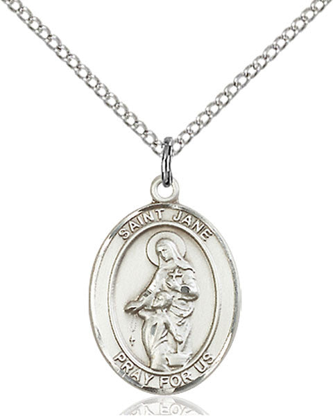 Sterling Silver St. Jane of Valois Pendant