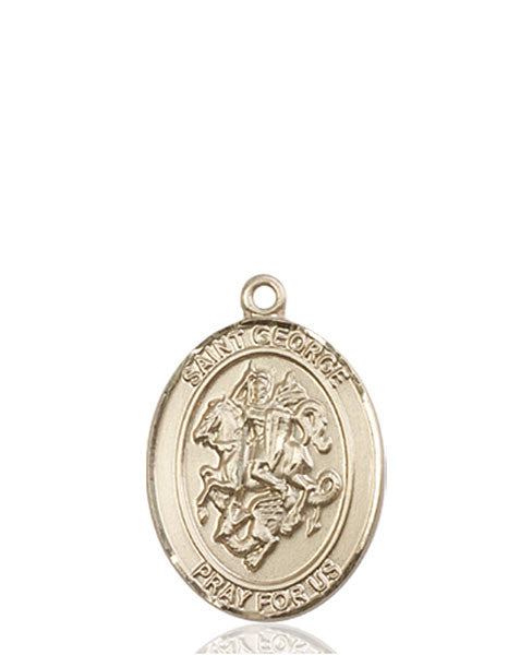 14kt Gold St. George Medal