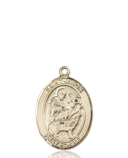 14kt Gold St. Jason Medal