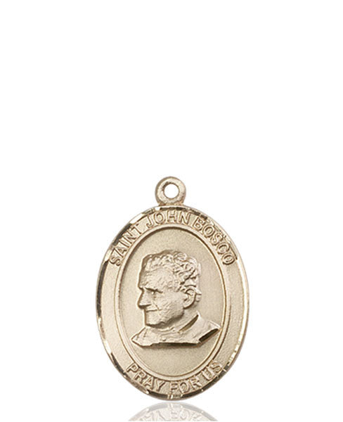 14kt Gold St. John Bosco Medal