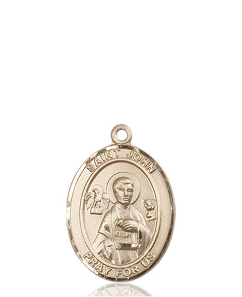 14kt Gold St. John the Apostle Medal