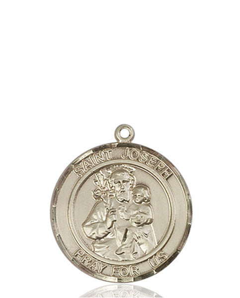 14kt Gold St. Joseph Medal