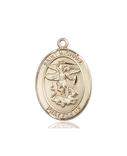 14kt Gold St. Michael / Paratrooper Medal