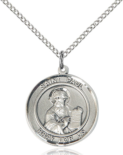 Sterling Silver St. Paul the Apostle Pendant