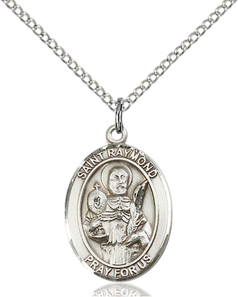 Sterling Silver St. Raymond Nonnatus Pendant