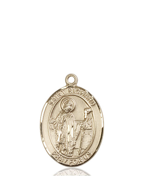 14kt Gold St. Richard Medal