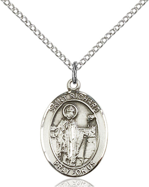 Sterling Silver St. Richard Pendant