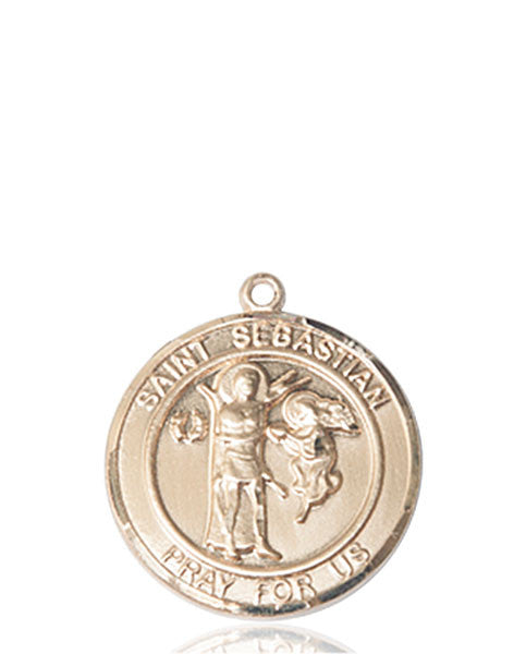 14kt Gold Scapular Medal