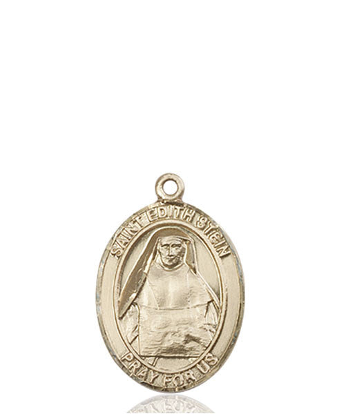 Medalla de oro de 14 kt de Santa Edith Stein