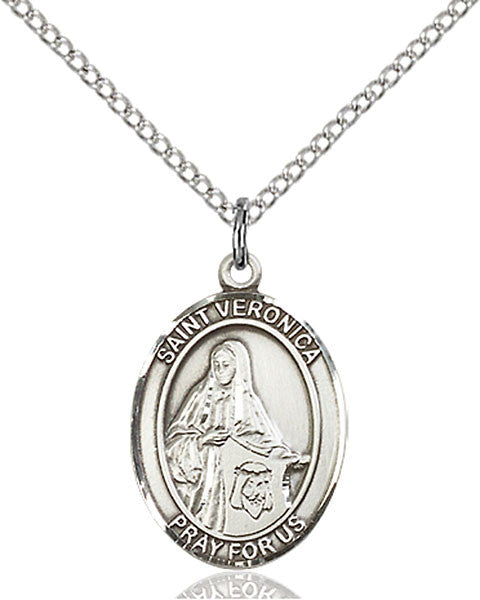 Sterling Silver St. Veronica Pendant